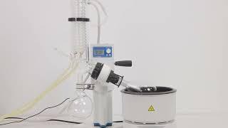 StonyLab Rotary Evaporator 1L, 20~300rpm, 22ml/min (SKU: SB-HX-HR-21M-110V)