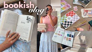 BOOKISH VLOG  book journalling, powerless tandem read & a book haul 