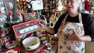 Cherished Holiday Traditions: Discovering the Charm of Spode Christmas China with Cathy