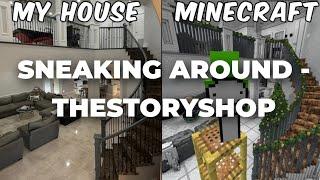 Sneaking Around - TheStoryShop [20 YouTubers VS Titan (In My Real Life House)]