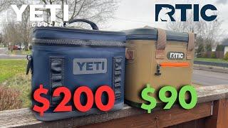 YETI vs RTIC Soft Cooler | Which is best for YOU? (ICE TEST)