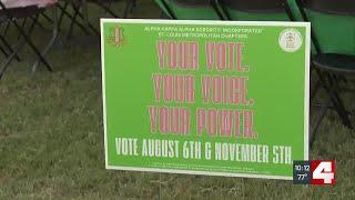 Sorority teams up to get out the vote in North City