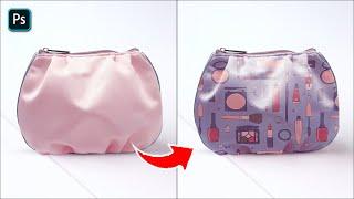 How To Make a POUCH BAG Mockup In Photoshop | Easy Pouch Bag Mockup