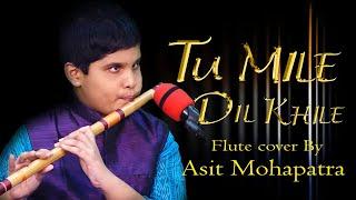 Tu Mile Dil Khile | Asit Mohapatra | Flute cover | Kumar Sanu | Alka Yagnik | Instrumental version|.