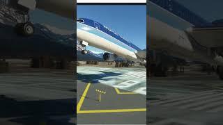 MSFS 2020 Juneau Alaska Boeing 787 10 DREAMLINER down the valley short