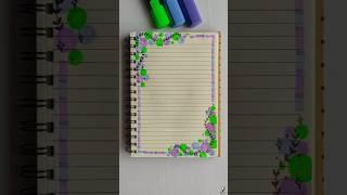 Page border idea  School projects decoration ideas #shorts #ytshorts