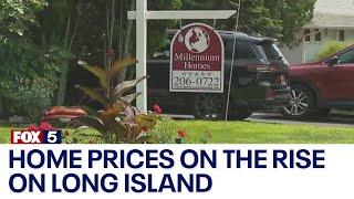 Home prices on the rise on Long Island