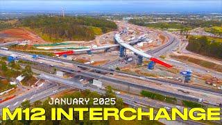 M12 Motorway connection to M7 Motorway, WSI Airport  Western Sydney Australia