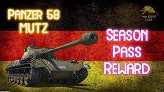 Panzer 58 Mutz: Season Pass Reward! II Wot Console - World of Tanks Console Modern Armour