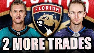 THE FLORIDA PANTHERS CAN'T BE STOPPED: 2 MORE TRADES W/ WINNIPEG JETS & SAN JOSE SHARKS (Sturm)