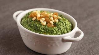 Kale and Spinach Pesto