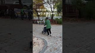 늘찬복지용구 #901 할머니보행기입니다. 기을과 딱이네요^^ 늘찬 공식스토어에서 구매 기능힙니다. #할머니보행기 #할머니유모차 #노인보행차