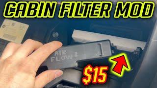 RAM Truck Cabin Air Filter Mod