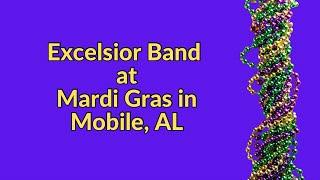 Excelsior Band at Mobile Mardi Gras