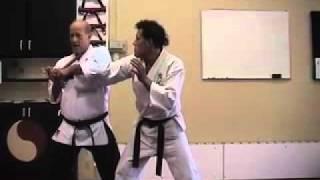 Steve Sexton demonstrating Hapkido Knife Techniques Slash #4