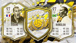 RONALDOOOO!  30x 92+ ICON MOMENTS PACKS! - FIFA 22 Ultimate Team