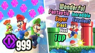 Super Mario Bros. Wonder - Max Purple Coins & Infinite 1 Ups Trick (Guide)