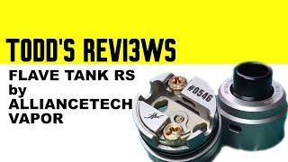 Flave Tank RS 24 by Alliancetech Vapor