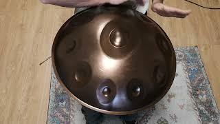 TIZNAJO Handpan - D Ashakiran 10 - Demo by @Mitiko_oze