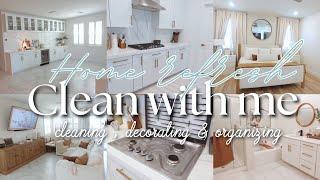 CLEANING MOTIVATION 2024! Cleaning routine & decorating!