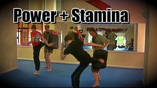 More Powerful Roundhouse Kicks and Better Stamina Drill