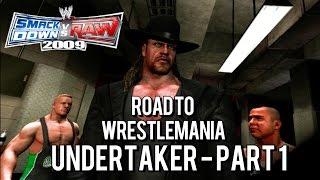 WWE SmackDown vs. Raw 2009: Road to WrestleMania - UNDERTAKER - PART 1