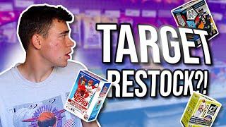 TARGET RESTOCK! RETAIL SPORTS CARD HUNTING AT TARGET & WALMART!