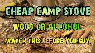 Cheap Wood Stove / Alcohol Stove / Twig Stove / Tomshoo Camping Stove