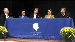 WSNY Met Cast Roundtable, Tristan Seminar, Oct. 9, 2016