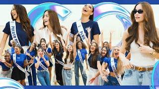 Hà Hồ nhảy cực sung bài hát Hừng Đông cùng dàn thí sinh Miss Cosmo 2024 | Vlog hậu trường