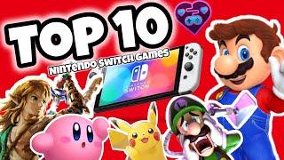 Die TOP 10 der BESTEN SWITCH Games, mein Ranking Video!