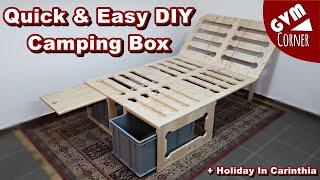 Quick & Easy DIY Camping Box + Holiday In Carinthia / Einfache Campingbox + Urlaub In Kärnten