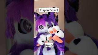 Making dragon fursuit Part 3