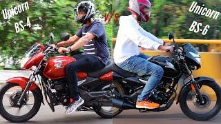 Honda Unicorn BS-6 v/s Honda Unicorn BS-4 detailed comparison!!