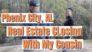 Closing on My House in Phenix City, Alabama with my Realtor Cousin Falecia Terry