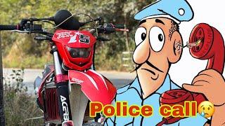 || Police ko call aayo|| short dirt ride ||