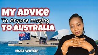 MY HONEST, RAW ADVICE TO ANYONE PLANNING TO MOVE TO AUSTRALIA  | MUST WATCH !