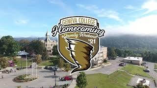 Geneva College Homecoming 2021 from the Sky