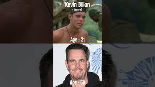 Platoon 1986 Then and Now Cast #Shorts