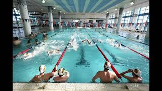 Relaxing indoor swimming pool sounds!