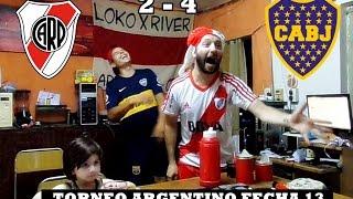 River Plate 2 Boca 4 - Desde el Hincha de River y de Boca - fecha 13 - Reacciones -