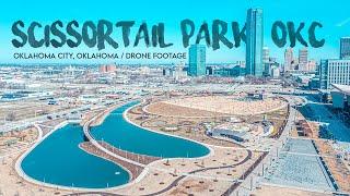 SCISSORTAIL PARK / Downtown OKC / Drone Footage / March 21, 2021