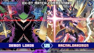 Demon Lords vs Ragnaloardmon - EX-07 Matchplay Commentary