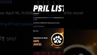PAWS Airdrop Listing Date | PAWS Airdrop Price Prediction | PAWS Binance Listing | PAWS Token Price