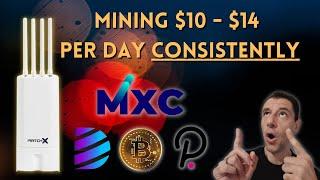 Mining $10-$14 per day consistently with only 5watts of power | MatchX M2 Pro Miner!