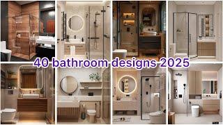 40 bathroom designs 2025 // bathroom designs // washroom designs