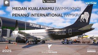  Microsoft Flight Simulator: Short Hops - Medan to Penang | VATSIM Livestream 