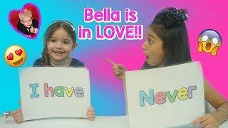 Never have I ever Challenge!! Bella is in LOVE with Michael from Family Fun Pack!!!!