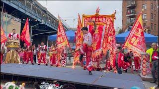 Lionman 2 Performs Late Battle Chinese Broadsword, TeamWCM Hung Gar Kung Fu- 夜戰单刀, 温館洪拳