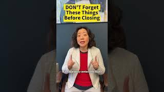 DO NOT Forget These Things Before Closing When Buying a Home in Canada | Pris Han 647 360 8963